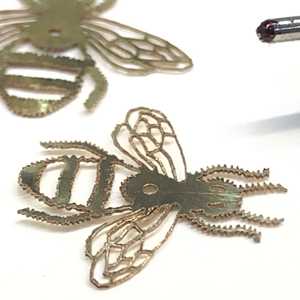 Laser hallmarking on jewellery by jewelaser