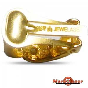 Laser hallmarking on jewellery by jewelaser