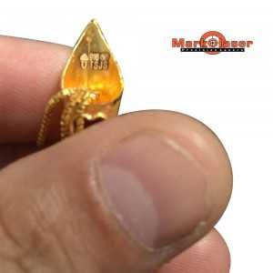 Laser hallmarking on jewellery by jewelaser