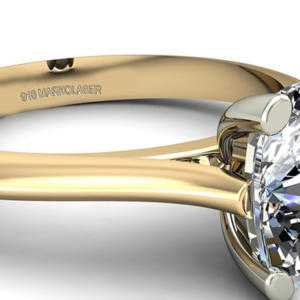 laser hallmarking on diamond ring